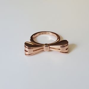Ted Baker ROSE GOLD Bow Ring